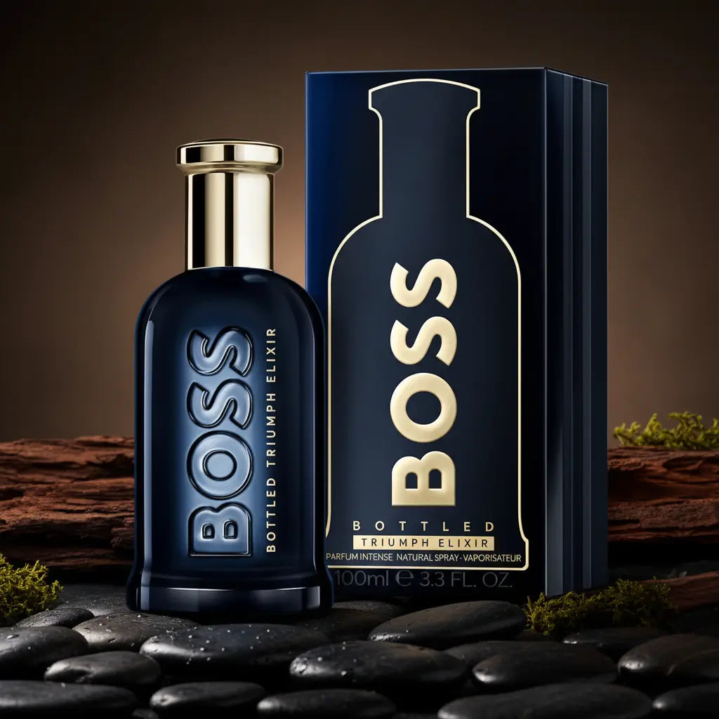 Boss Bottled Triumph Elixir Parfum Intense Masculino - Hugo Boss - Universo do Perfume