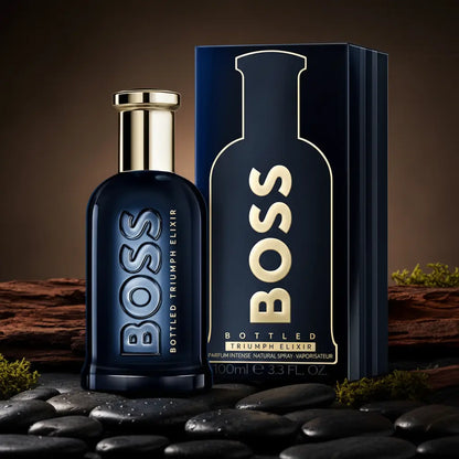 Boss Bottled Triumph Elixir Parfum Intense Masculino - Hugo Boss - Universo do Perfume