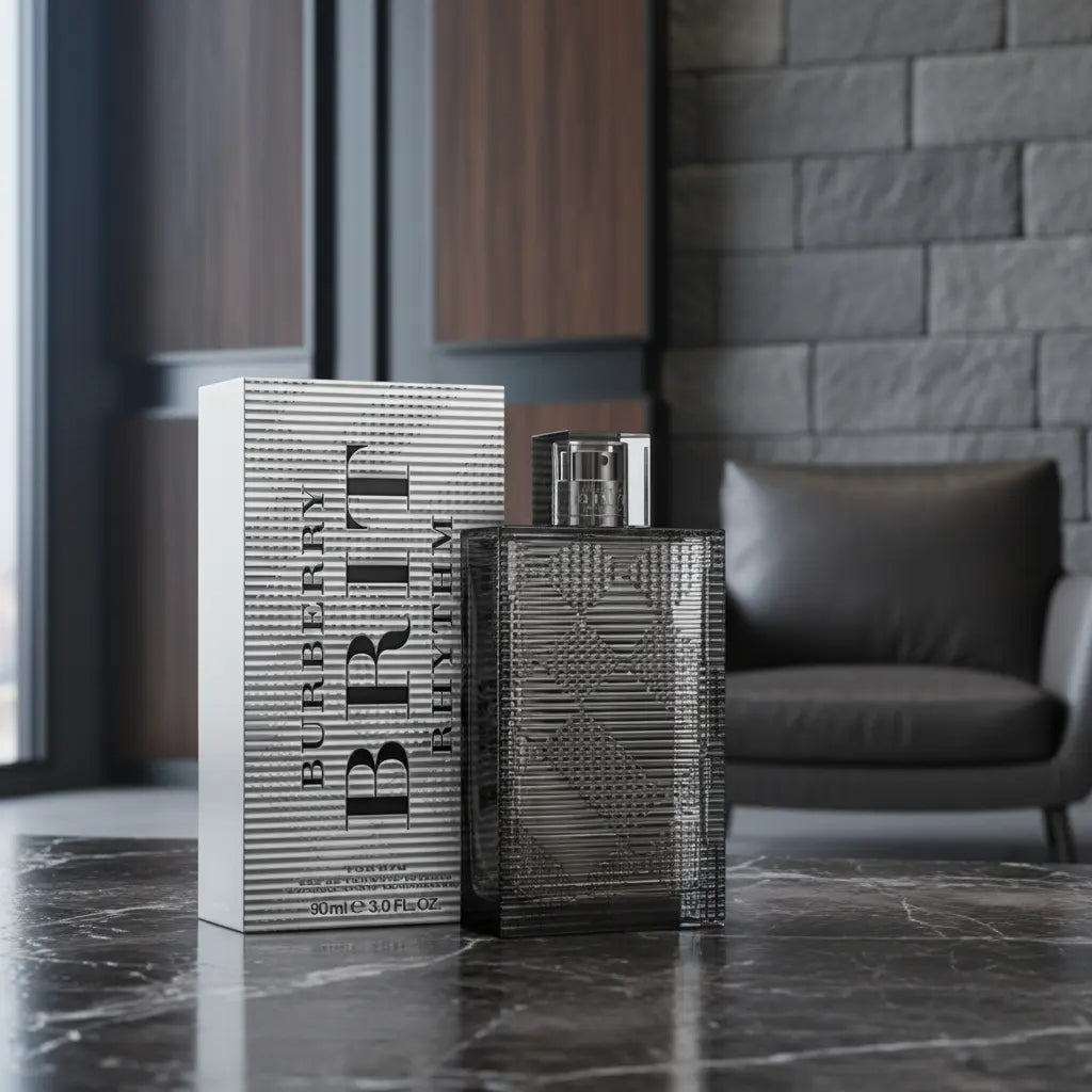 Burberry Brit Rhythm Eau de Toilette Intense Masculino - Burberry - Universo do Perfume