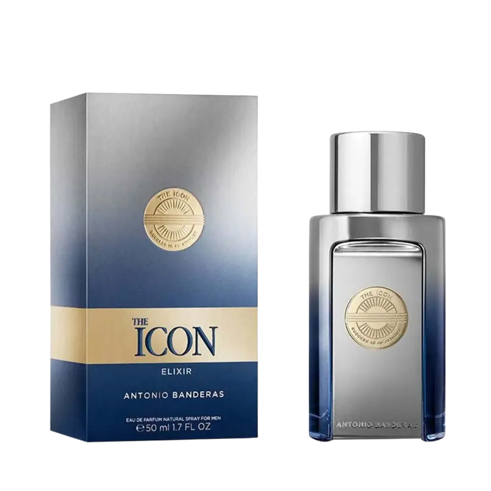 The Icon Elixir Eau de Parfum Masculino - Antonio Banderas - Universo do Perfume