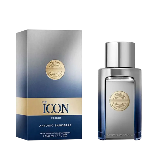 The Icon Elixir Eau de Parfum Masculino - Antonio Banderas - Universo do Perfume