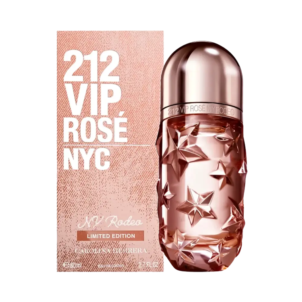 212 Vip Rosé Rodeo Limited Edition Eau de Parfum Feminino - Carolina Herrera - Universo do Perfume