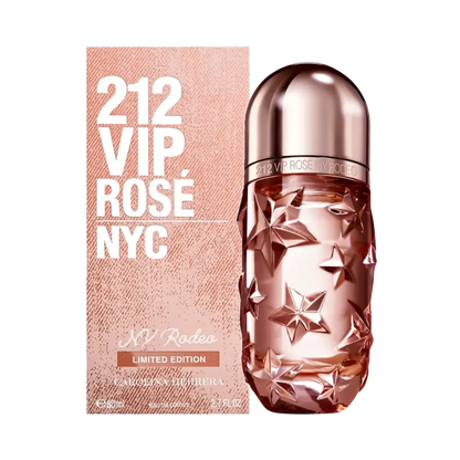 212 Vip Rosé Rodeo Limited Edition Eau de Parfum Feminino - Carolina Herrera - Universo do Perfume