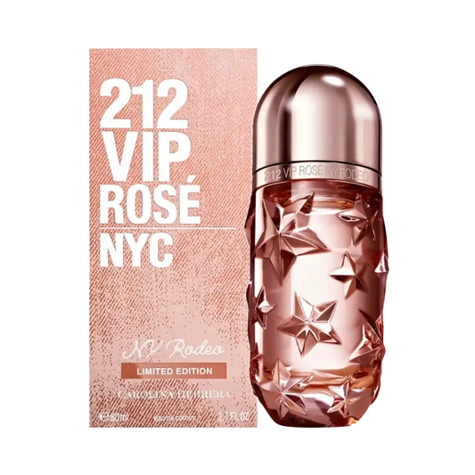 212 Vip Rosé Rodeo Limited Edition Eau de Parfum Feminino - Carolina Herrera - Universo do Perfume
