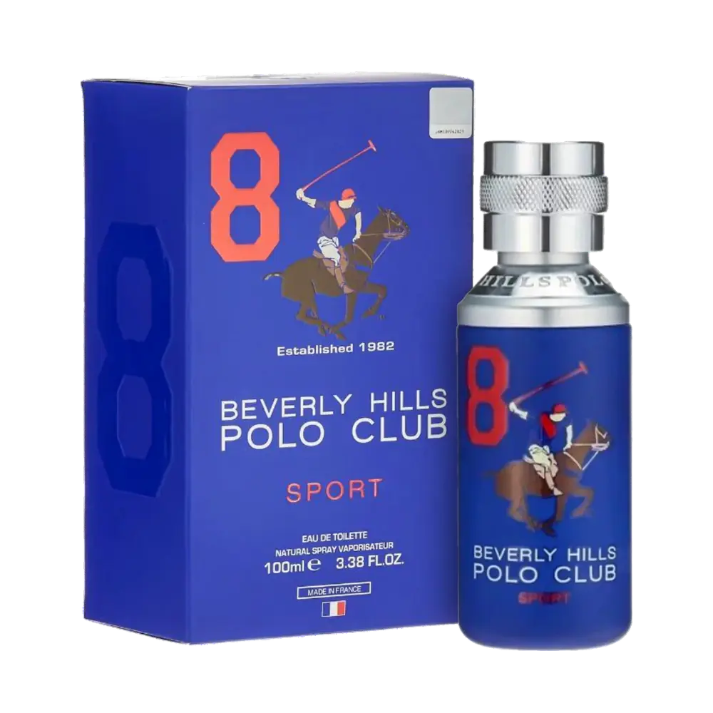 Polo Club Sport 8 Eau de Toilette Masculino - Giorgio Beverly Hills - Universo do Perfume