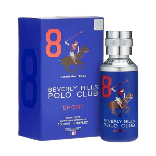 Polo Club Sport 8 Eau de Toilette Masculino - Giorgio Beverly Hills - Universo do Perfume