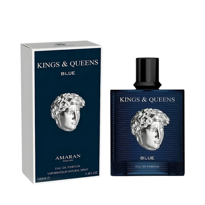 Kings & Queens Blue Eau de Parfum Masculino - Riiffs - Universo do Perfume