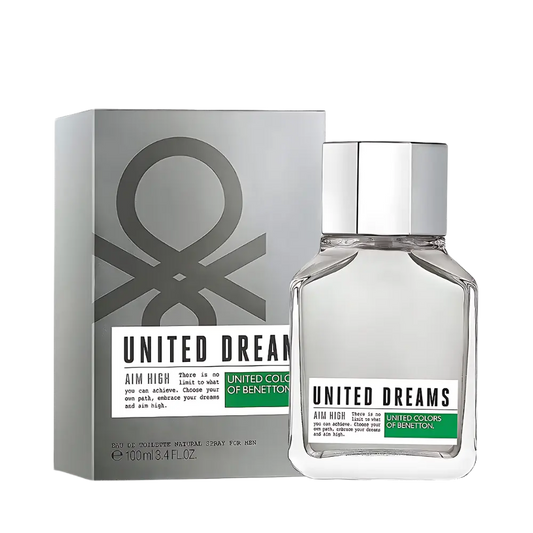 United Dreams Aim High Eau de Toilette Masculino - Benetton - Universo do Perfume