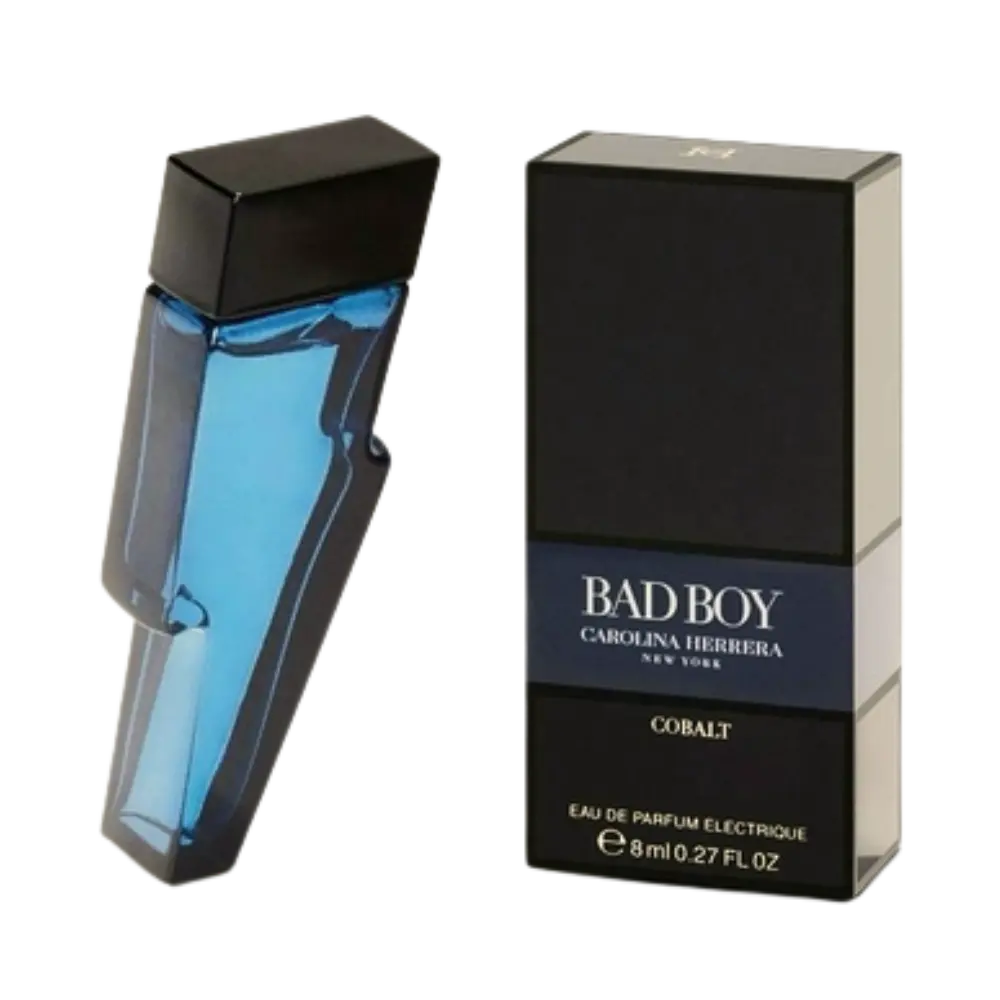 Miniatura Bad Boy Cobalt Eau de Parfum Masculino - Carolina Herrera - Universo do Perfume