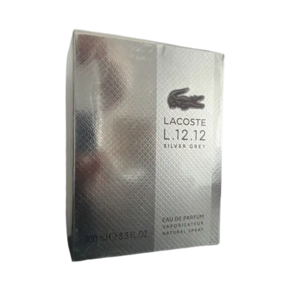 L.12.12 Silver Grey Eau de Parfum Masculino - Lacoste - Universo do Perfume