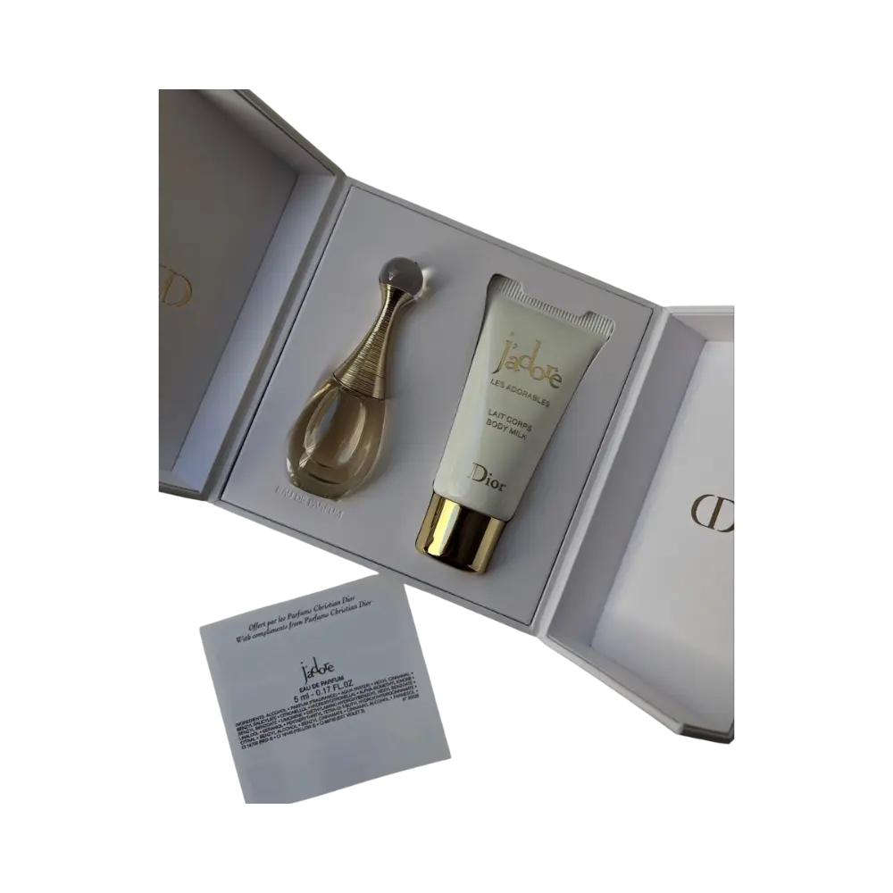 Kit Miniatura J'adore Eau de Parfum Feminino - Dior - Universo do Perfume