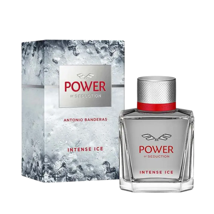 Power Of Seduction Intense Ice Eau de Toilette Masculino - Antonio Banderas - Universo do Perfume