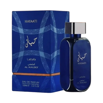 Hayaati Al Maleky Eau de Parfum Masculino - Lattafa 100ml - Universo do Perfume