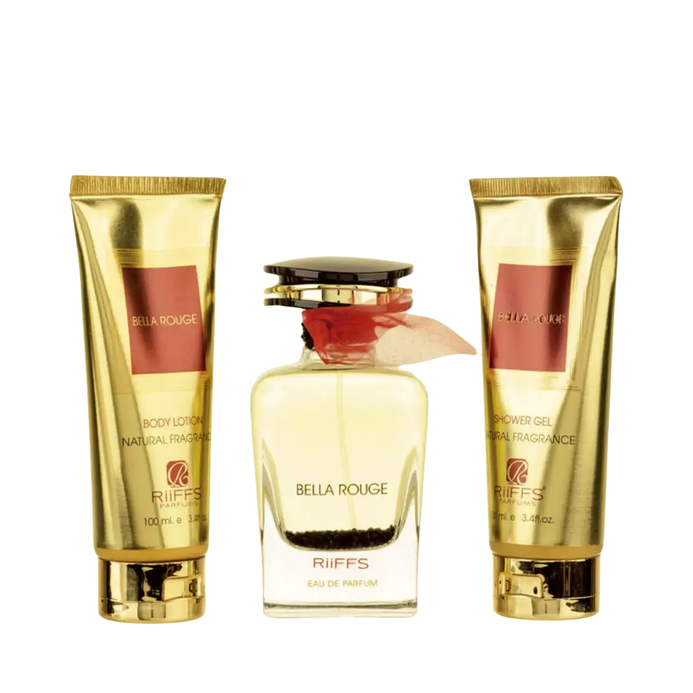 Kit Bella Rouge Eau de Parfum Feminino - Riiffs - Universo do Perfume
