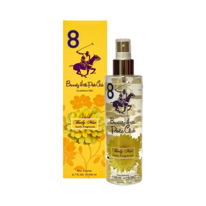 Polo Club 8 Body Mist Exotic Fragrance Pour Femme Feminino - Giorgio Beverly Hills - Universo do Perfume