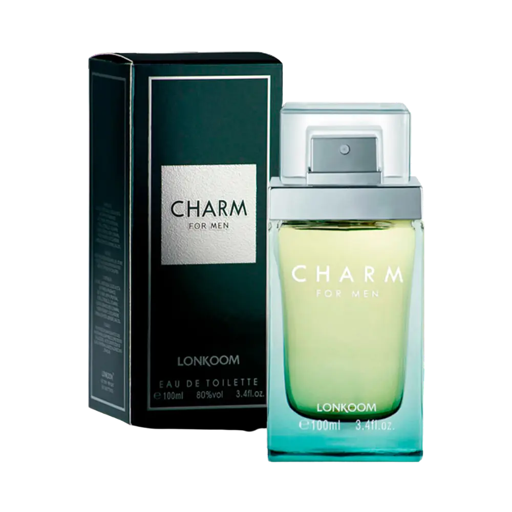 Charm For Men Eau de Toilette Masculino - Lonkoom - Universo do Perfume