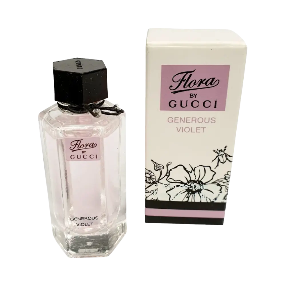 Miniatura Flora By Gucci Generous Violet Eau de Toilette Feminino - Gucci - Universo do Perfume