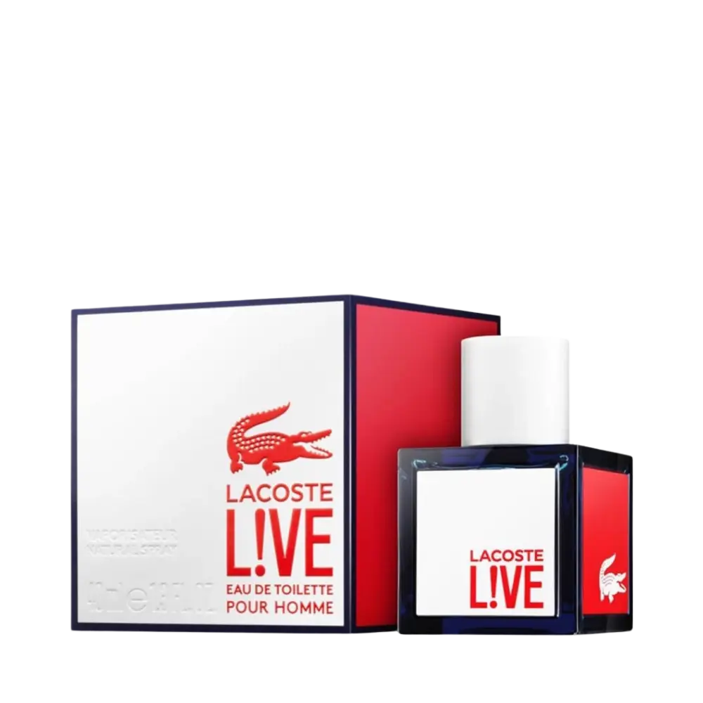 Lacoste Live Pour Homme Eau de Toilette Masculino - Lacoste - Universo do Perfume