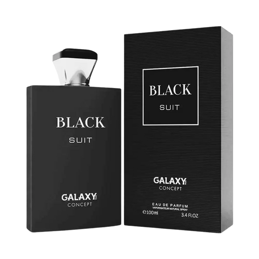 Black Suit Eau de Parfum Masculino - Galaxy Plus - Universo do Perfume
