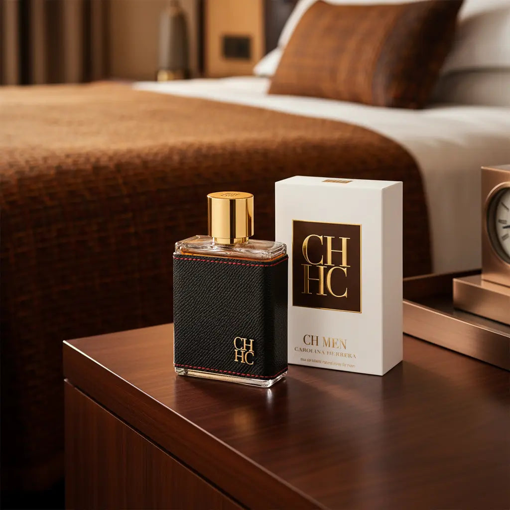 CH Men Eau de Toilette Masculino - Carolina Herrera - Universo do Perfume