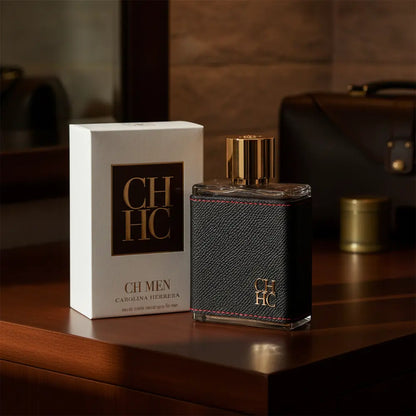 CH Men Eau de Toilette Masculino - Carolina Herrera - Universo do Perfume