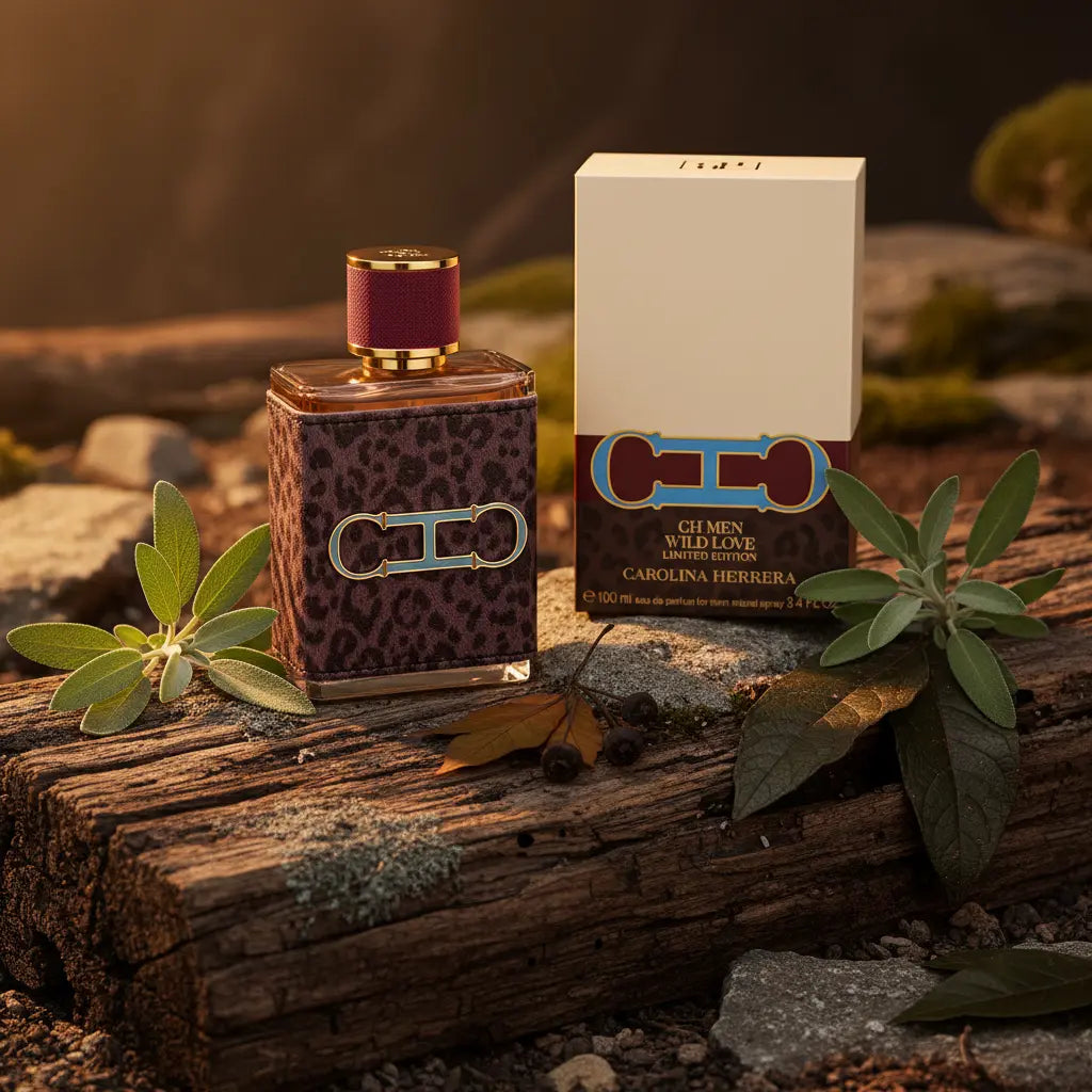 CH Men Wild Love Limited Edition Eau de Parfum Masculino - Carolina Herrera - Universo do Perfume
