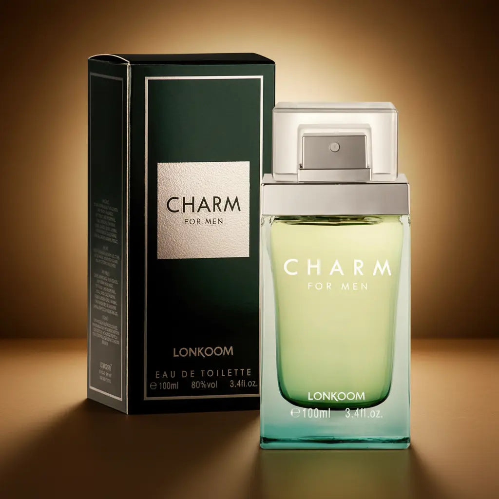 Charm For Men Eau de Toilette Masculino - Lonkoom - Universo do Perfume