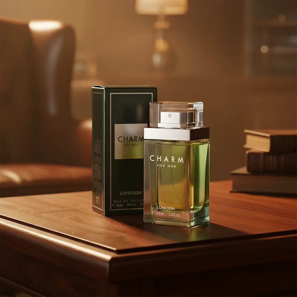Charm For Men Eau de Toilette Masculino - Lonkoom - Universo do Perfume