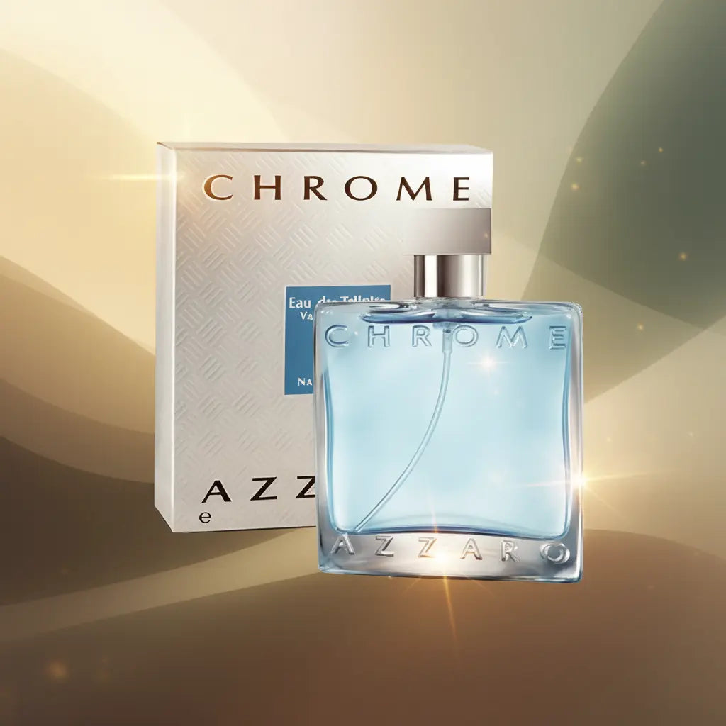 Chrome Eau de Toilette Masculino - Azzaro - Universo do Perfume