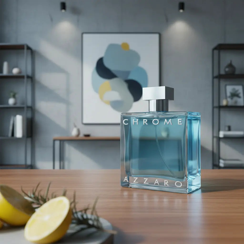 Chrome Eau de Toilette Masculino - Azzaro - Universo do Perfume