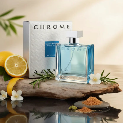 Chrome Eau de Toilette Masculino - Azzaro - Universo do Perfume