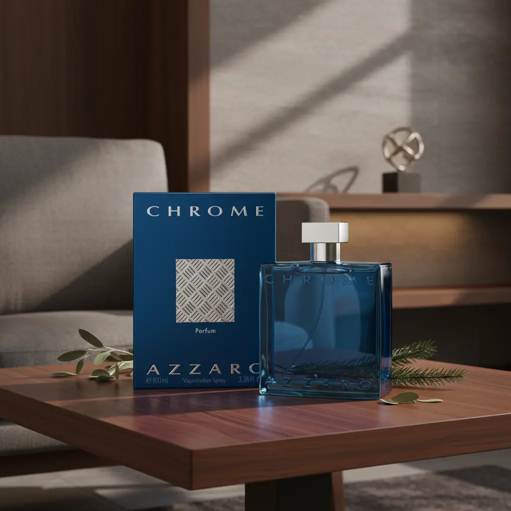 Chrome Parfum Masculino Parfum - Azzaro - Universo do Perfume