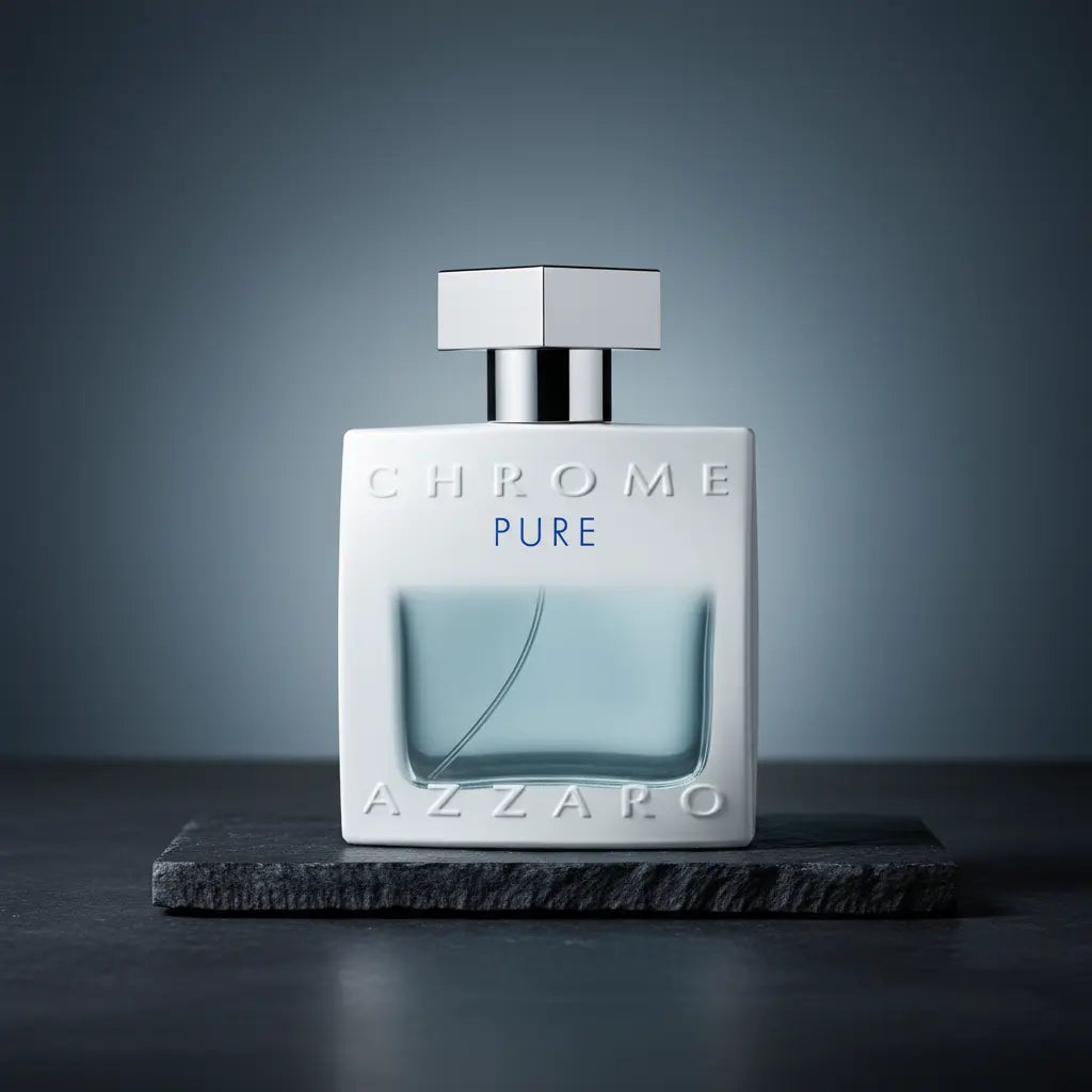 Chrome Pure Eau de Toilette Masculino - Azzaro - Universo do Perfume