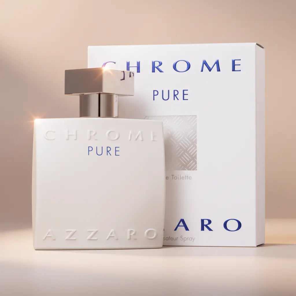 Chrome Pure Eau de Toilette Masculino - Azzaro - Universo do Perfume