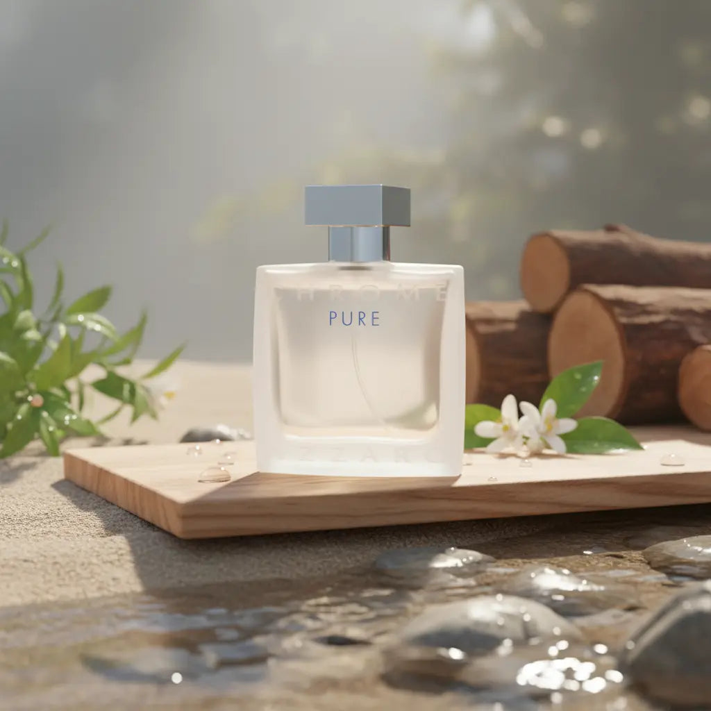 Chrome Pure Eau de Toilette Masculino - Azzaro - Universo do Perfume