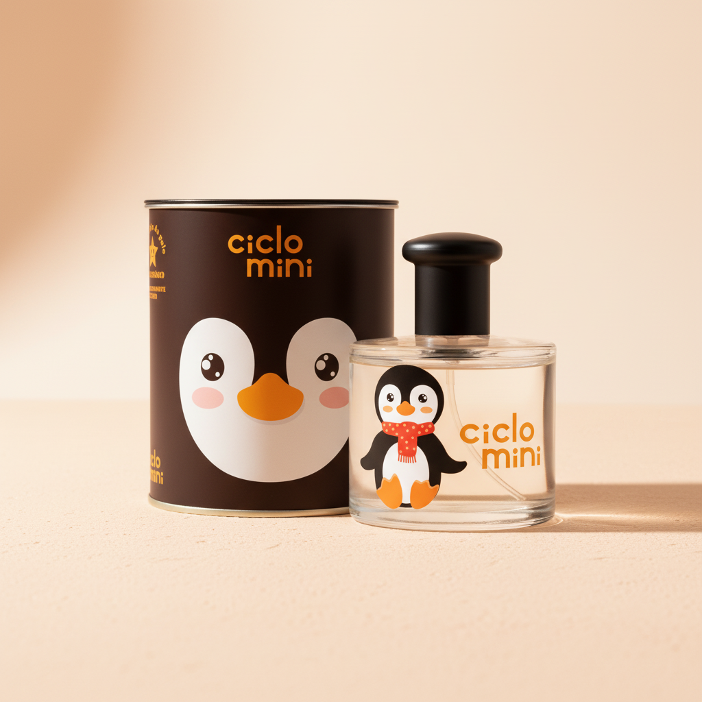 Ciclo Mini Água de Colônia Pingucho Infantil Unissex - Ciclo Cosméticos