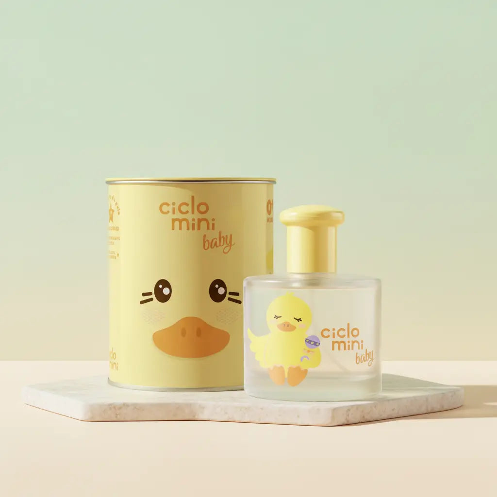 Ciclo Mini Água de Colônia QuéQué Baby Água de Colônia Infantil Unissex - Ciclo Cosméticos - Universo do Perfume