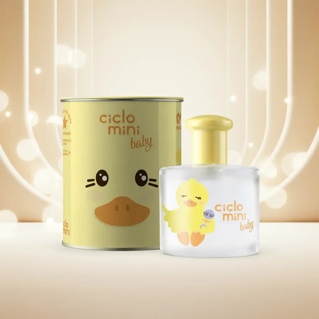 Ciclo Mini Água de Colônia QuéQué Baby Água de Colônia Infantil Unissex - Ciclo Cosméticos - Universo do Perfume