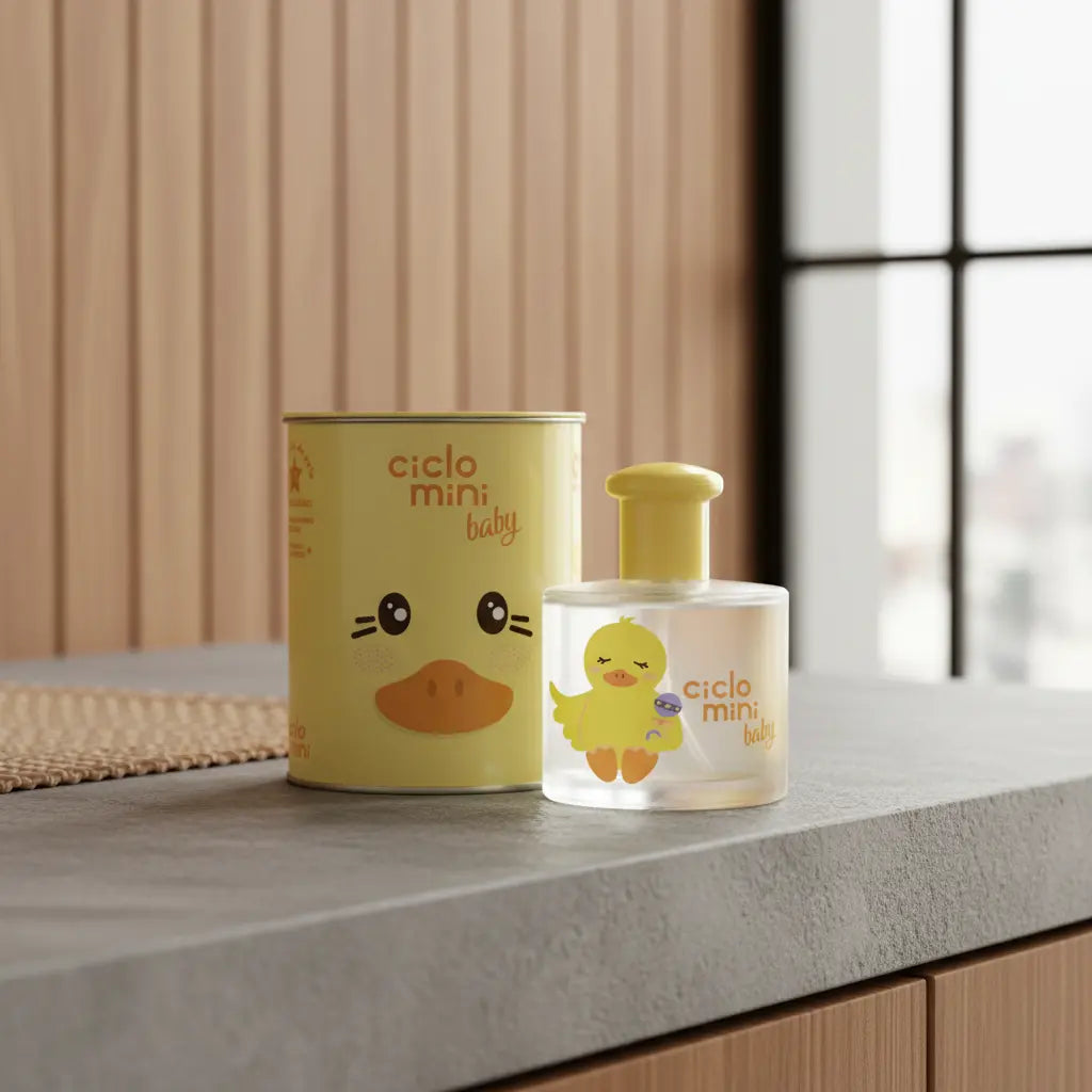 Ciclo Mini Água de Colônia QuéQué Baby Água de Colônia Infantil Unissex - Ciclo Cosméticos - Universo do Perfume