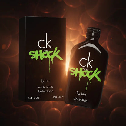 CK One Shock For Him Eau de Toilette Masculino - Calvin Klein - Universo do Perfume
