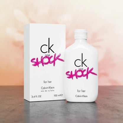 Ck One Shock For Her Eau de Toilette Feminino - Calvin Klein - Universo do Perfume