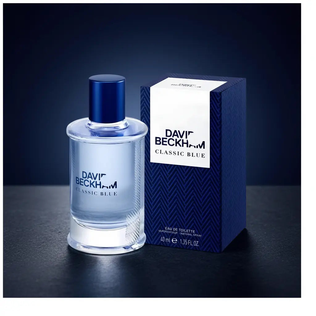 Classic Blue Eau de Toilette Masculino - David Beckham - Universo do Perfume