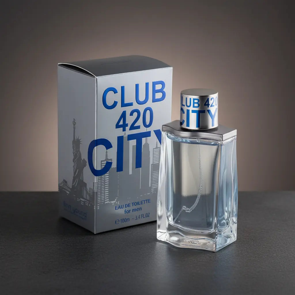 Club 420 City For Men Eau de Toilette Masculino - Linn Young - Universo do Perfume