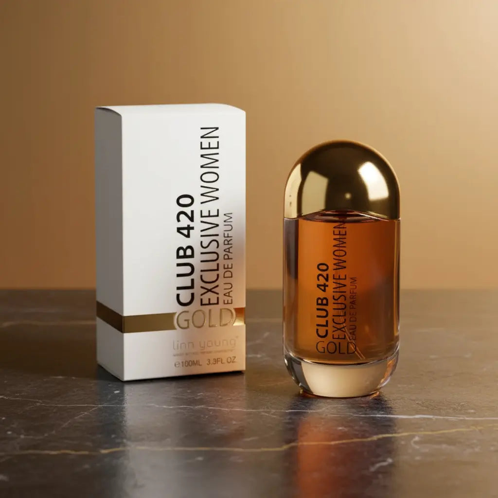 Club 420 Gold Exclusive Woman Eau de Parfum Feminino - Linn Young - Universo do Perfume