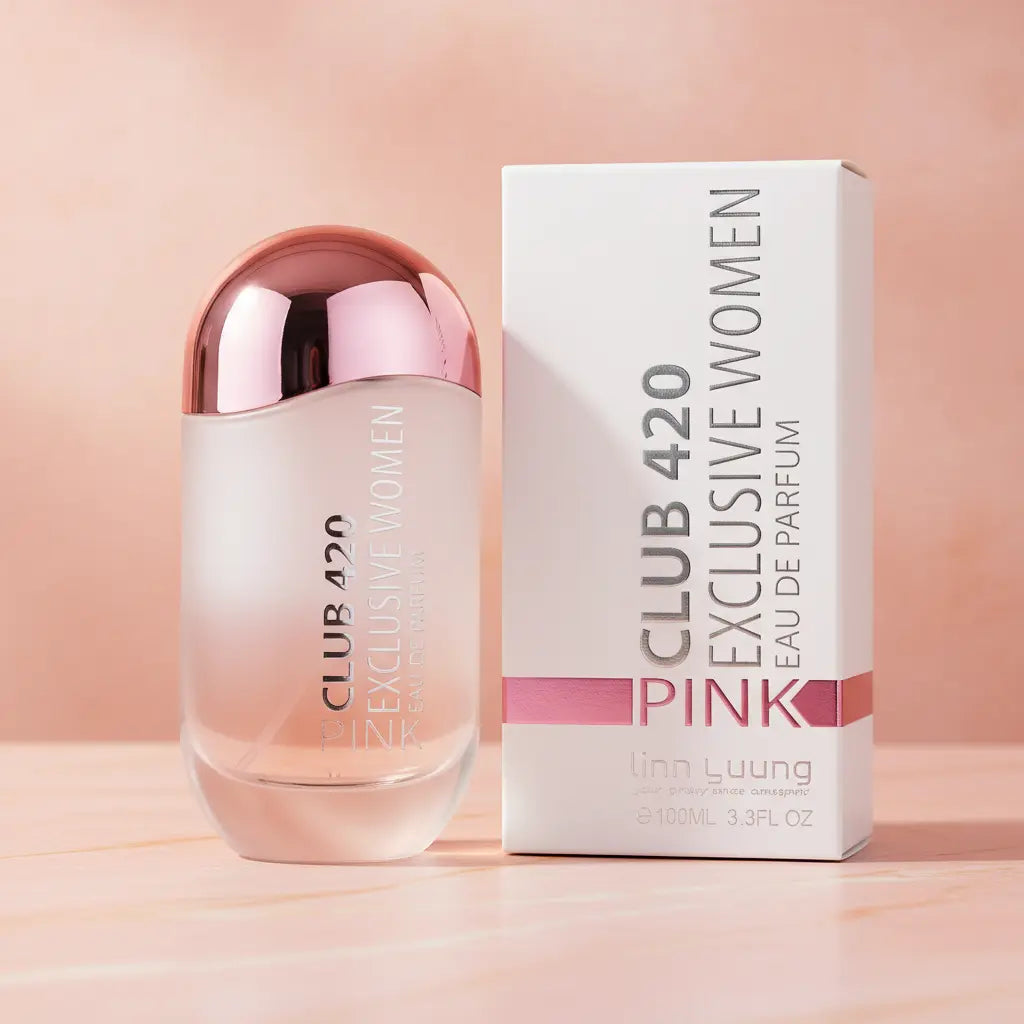 Club 420 Pink Exclusive Women Eau de Parfum Feminino - Linn Young - Universo do Perfume