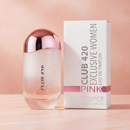 Club 420 Pink Exclusive Women Eau de Parfum Feminino - Linn Young - Universo do Perfume