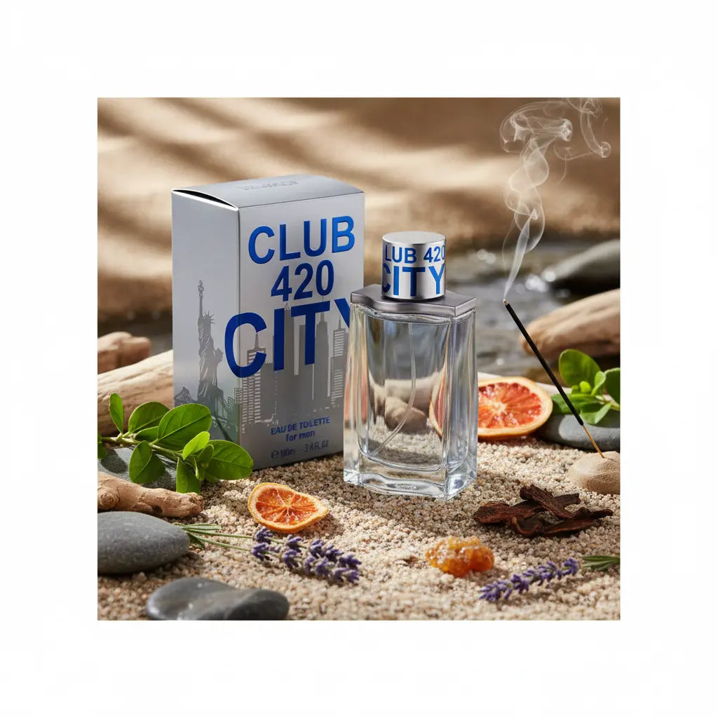 Club 420 City For Men Eau de Toilette Masculino - Linn Young - Universo do Perfume