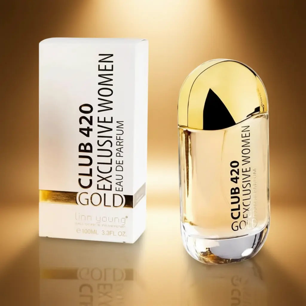 Club 420 Gold Exclusive Woman Eau de Parfum Feminino - Linn Young - Universo do Perfume