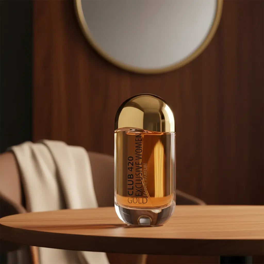 Club 420 Gold Exclusive Woman Eau de Parfum Feminino - Linn Young - Universo do Perfume