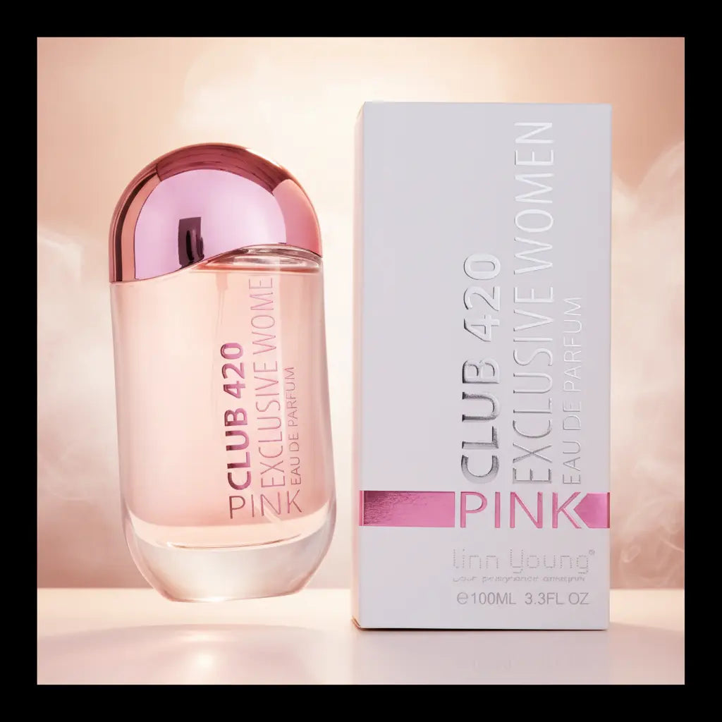 Club 420 Pink Exclusive Women Eau de Parfum Feminino - Linn Young - Universo do Perfume